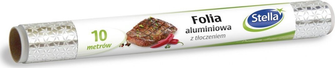 Stella Folia aluminiowa z tłoczeniem - 10 m 1 szt