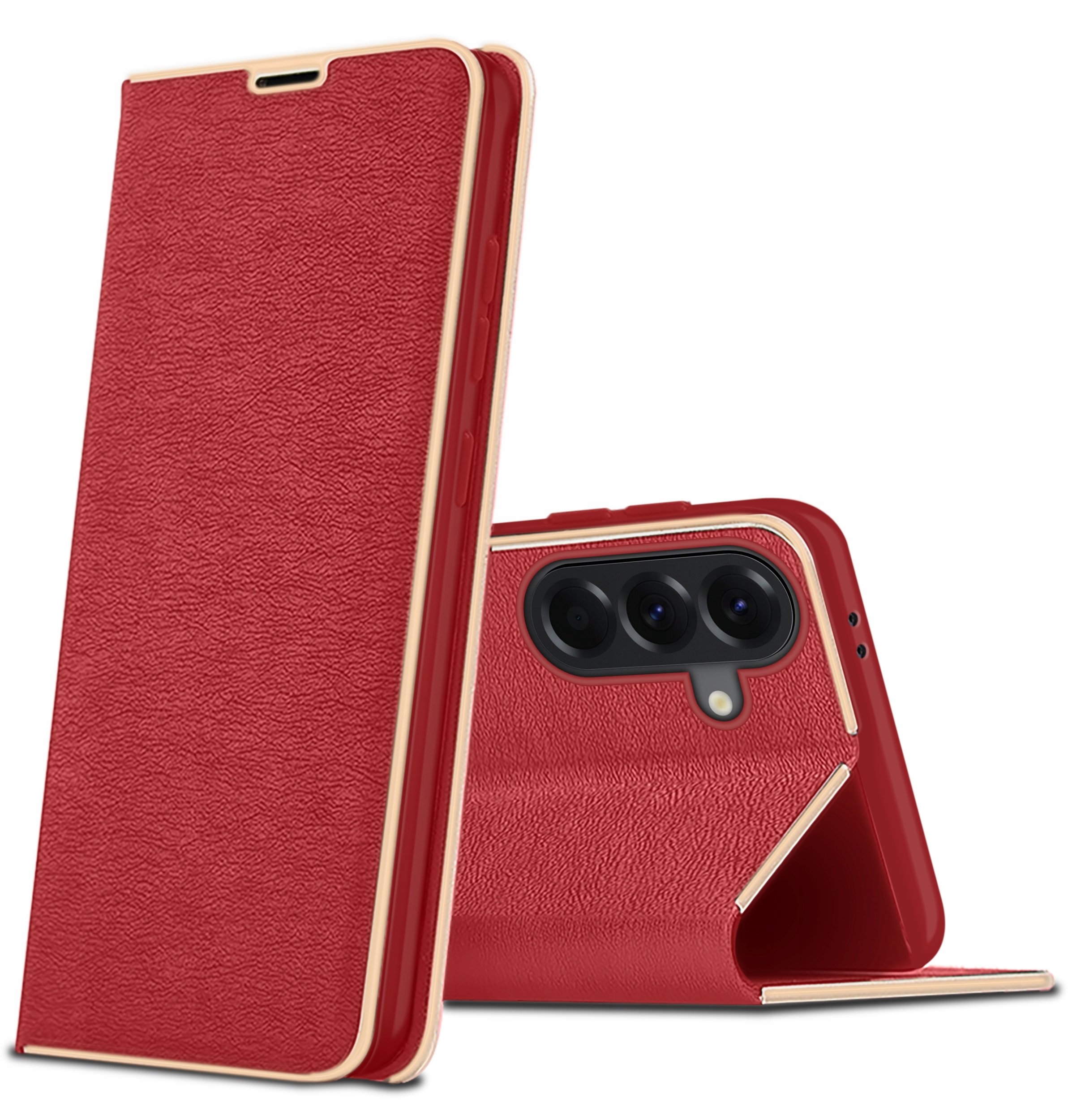 Etui do Samsung A56 5G Case Magnet Portfel + Szkło OCHRONNE 9H