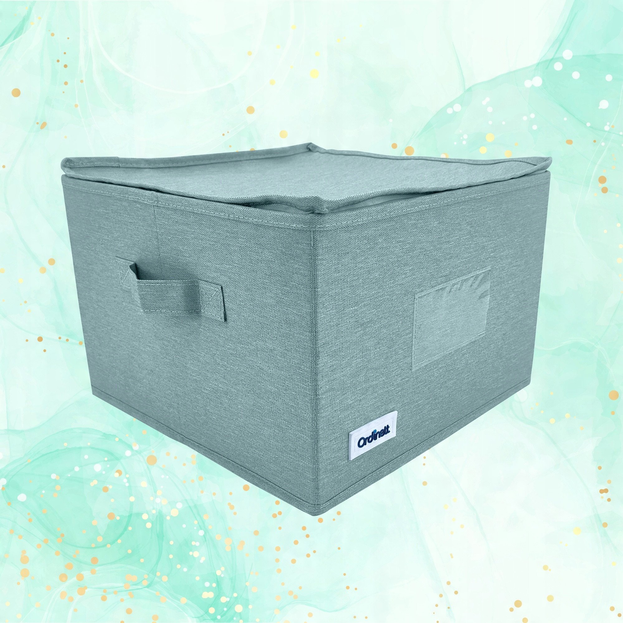 Square box with rave sledge 30x30x21cm Mint 8000303317708