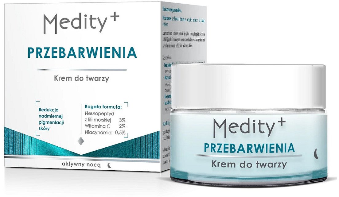 Medity+ Przebarwienia Krem do twarzy na noc 50ml
