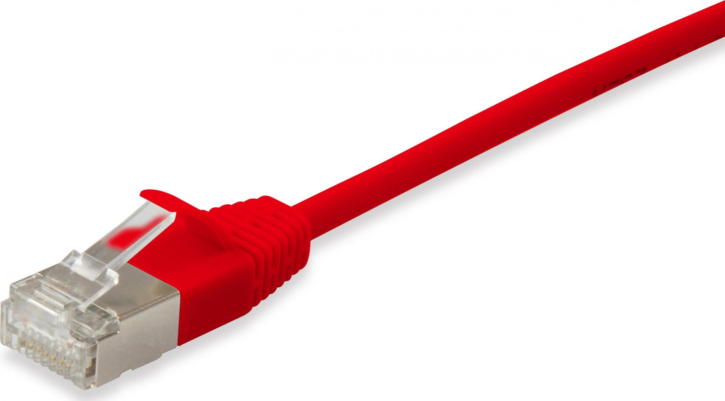 Equip Equip Patchkabel Cat6A S/FTP 2xRJ45 0.50m rot (SSTP) Slim