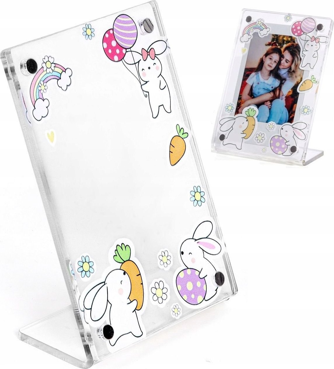 Ramka LoveInstant Ramka Stojąca Do Zdjęć Fuji Fujifilm Instax Mini / Zink / Króliczki