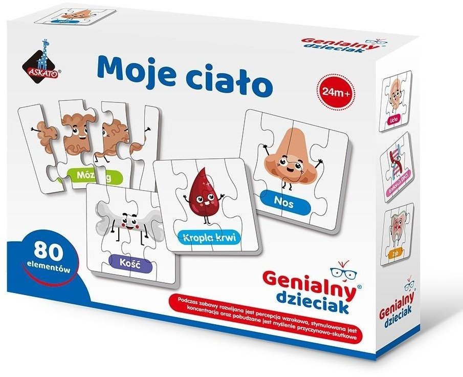 Moje ciało - puzzle