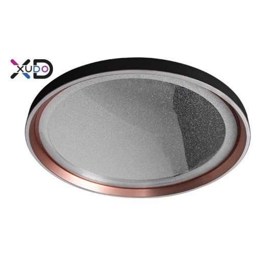 Plafon LED 3CCT 72W czarny+zloty TUYA