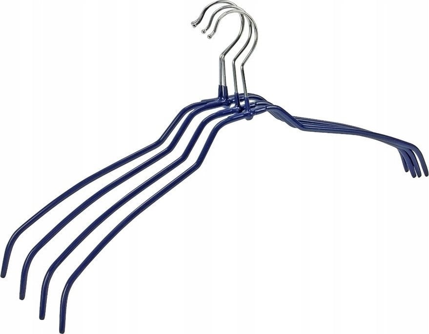 Wenko Wieszaki na ubrania SLIM - 4 sztuki w komplecie, WENKO