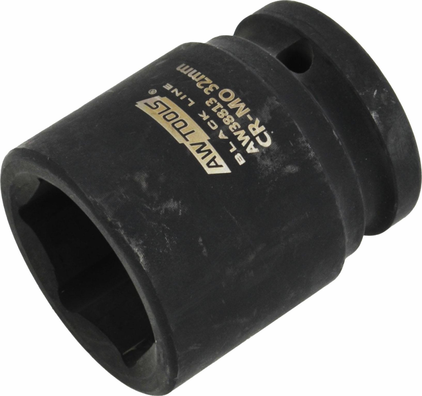 AWTools AWTOOLS NASADKA UDAROWA SZEŚCIOKĄTNA 3/4" KRÓTKA 30mm BLACK LINE