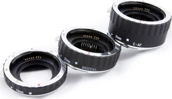 Konwerter MeiKe Pierścienie Pośrednie Makro Af Do Canon Eos / Metal
