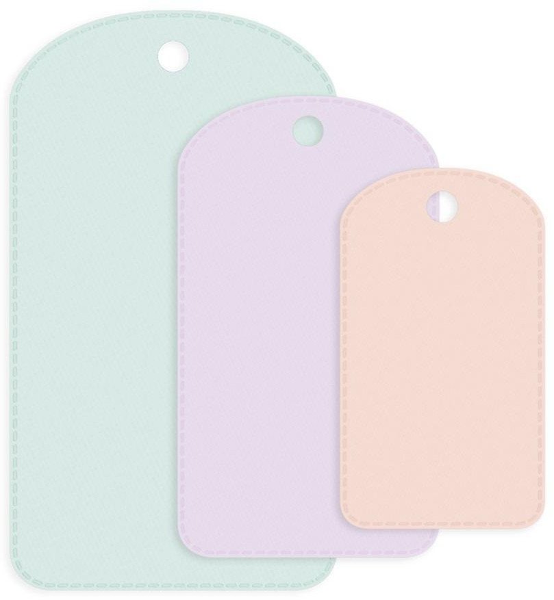 Zestaw wykrojników - Tagi 3szt