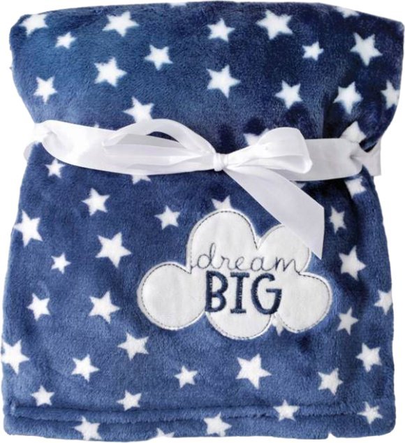 BabyMatex Kocyk 75 x 100 Mikrofibra z Haftem Ricco RI3A