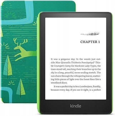 Amazon Kindle Paperwhite Kids/6.8"/16GB/WiFi/Emerald Forest Cover