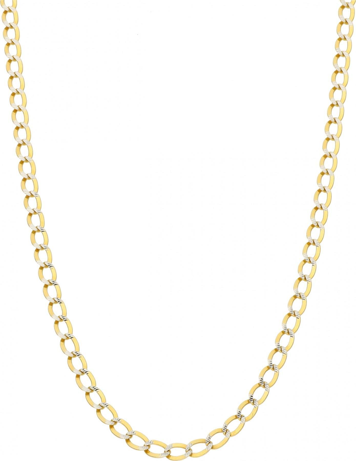 Rosanto Złoty łańcuszek pancerka 50 cm