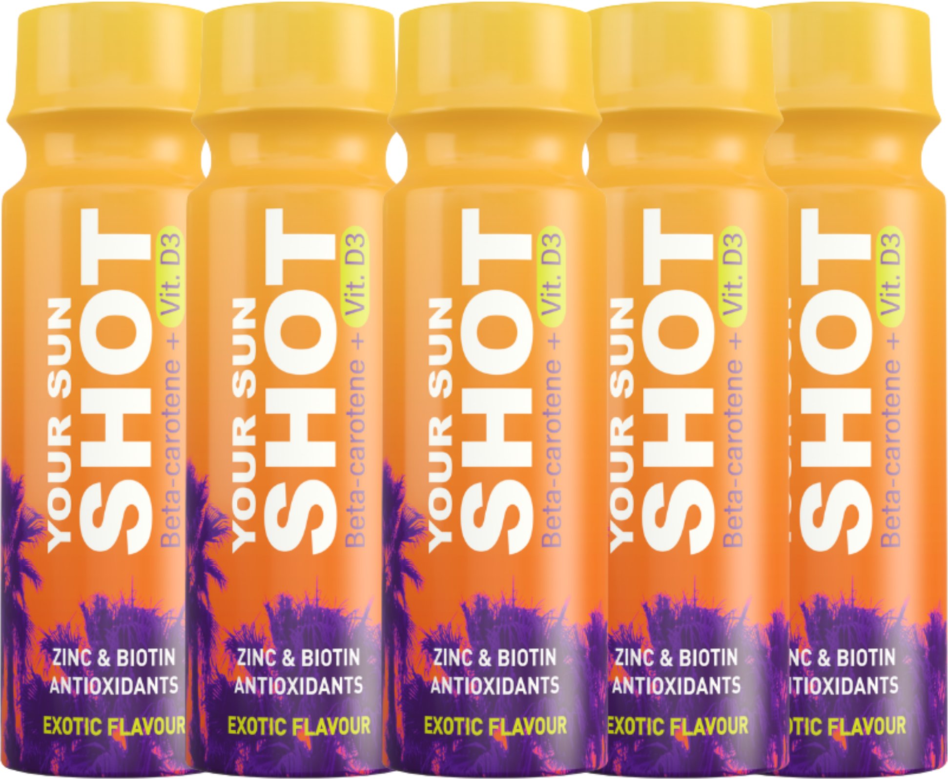 Your Sun Shot Vit. D3 Drinki Do Opalania x5szt