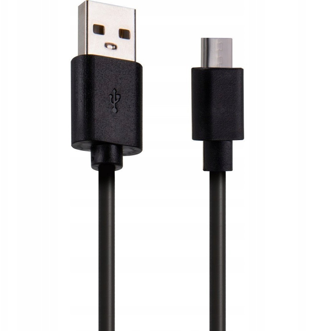Kabel USB Setty microUSB - microUSB 1 m Czarny (GSM165042)