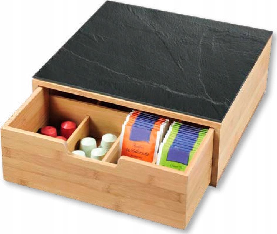 Deska do krojenia Kesper Schowek na kapsułki do kawy z deską do krojenia, 2w1