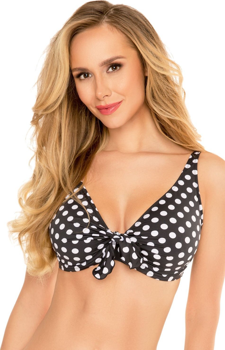 Vivisence Vivisence 3203 kropki 90E Kostium kąpielowy biustonosz miękki