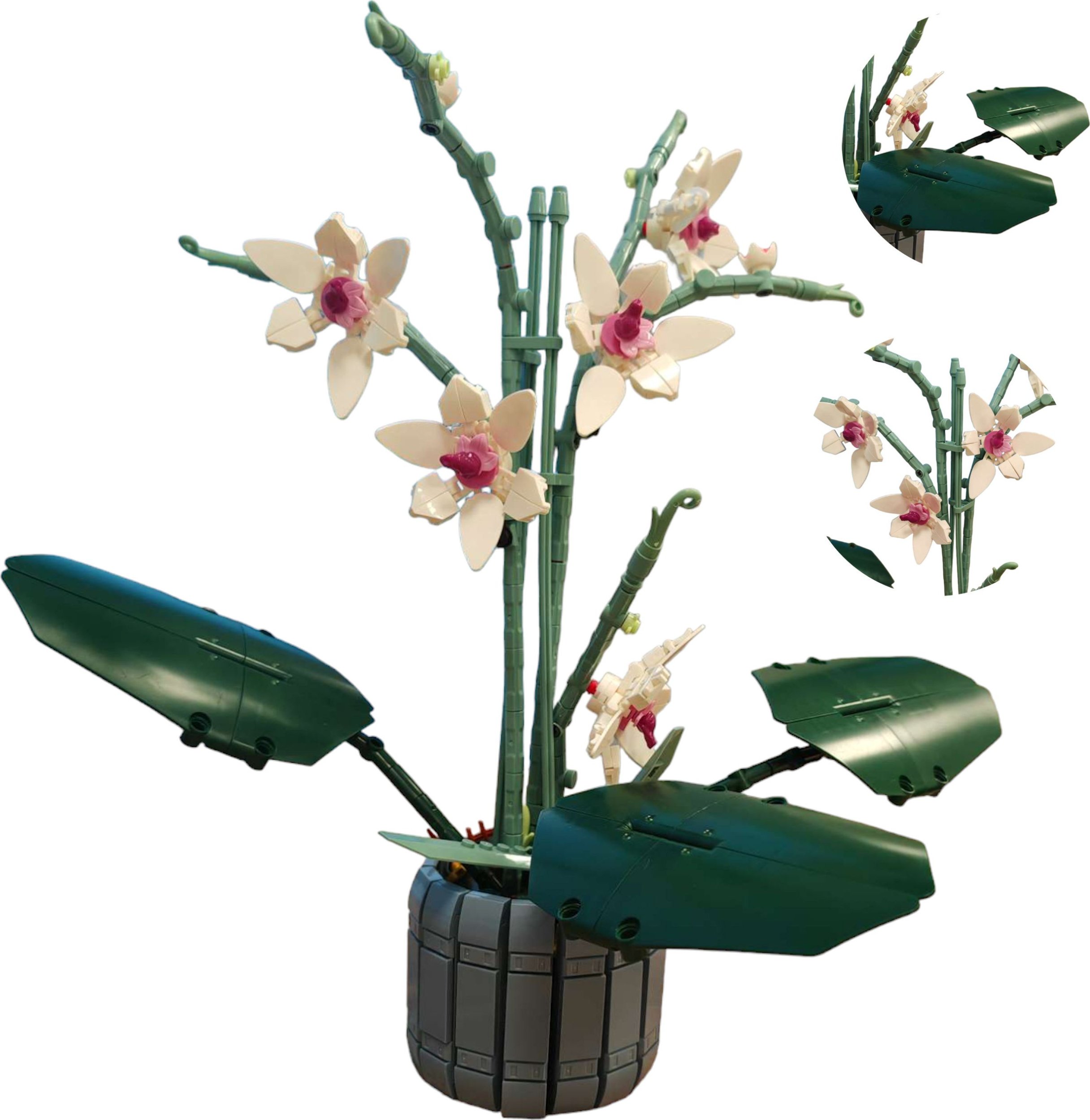 Coil Coil klocki kwiaty orchidea 728 elementów