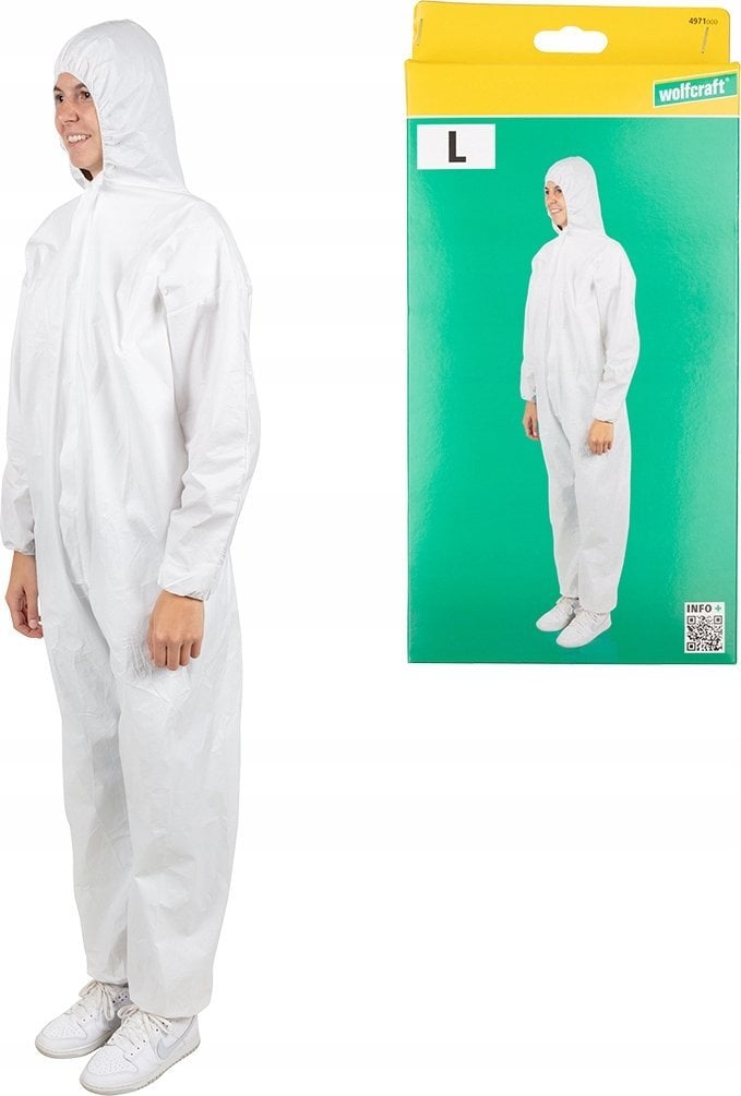 Wolfcraft Kombinezon jednorazowego użytku Wolfcraft - L