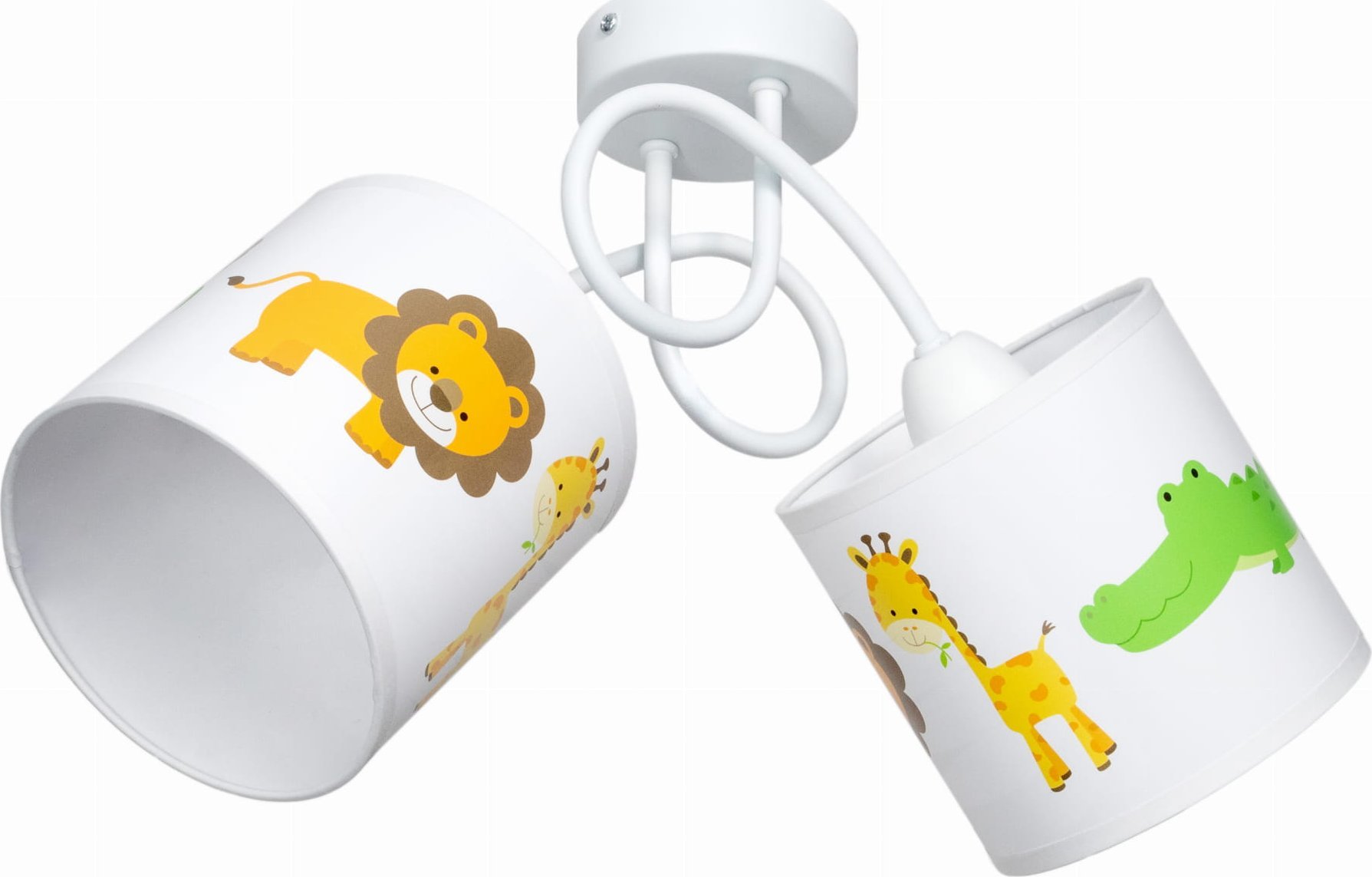 Lampki choinkowe Solar Plafon dla chłopca, dziewczynki zwierzęta zoo