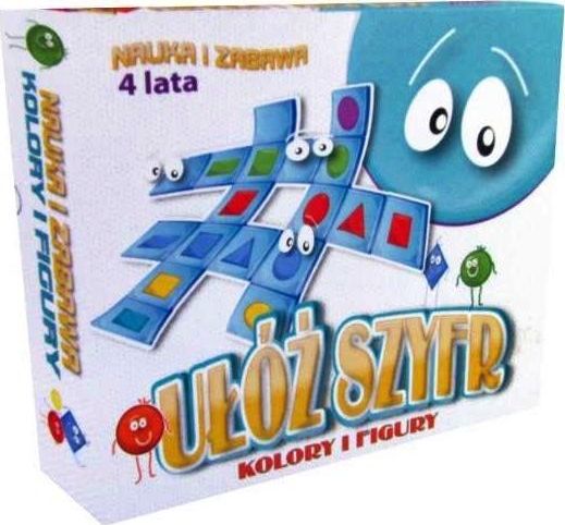 Fan Ułóż Szyfr Kolory i Figury FAN