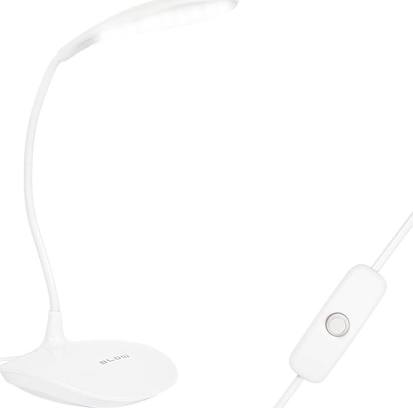 Lampka biurkowa Blow biała