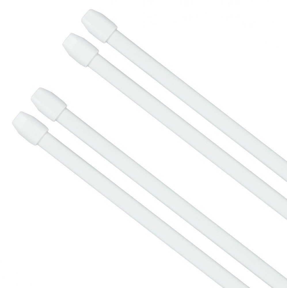 STAINED CURTAIN RAIL 0.8M