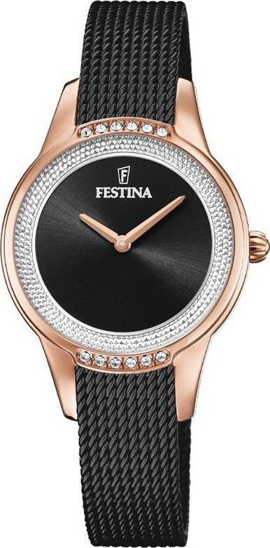 Zegarek Festina Zegarek damski Festina F20496-2 czarny
