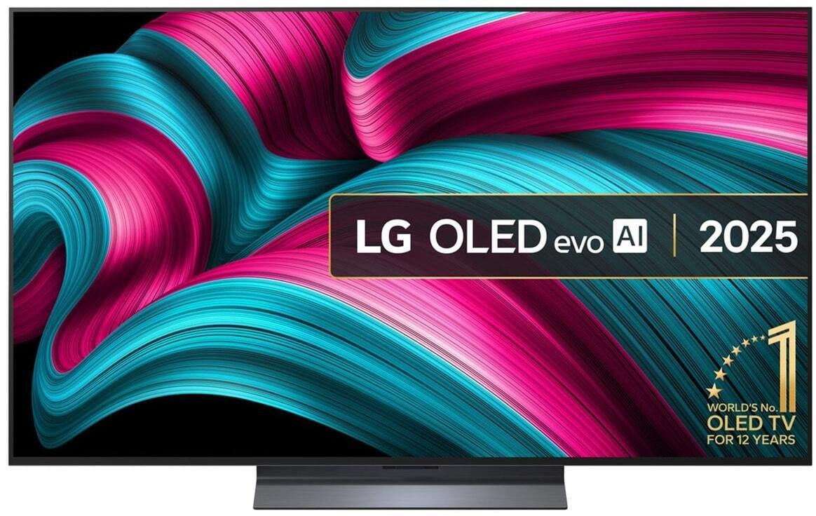 Telewizor LG OLED evo AI 55 Inch 4K Smart TV, 139.7 cm (55"), 3840 x 2160 pixels, OLED evo, Smart TV, Wi-Fi, Black
