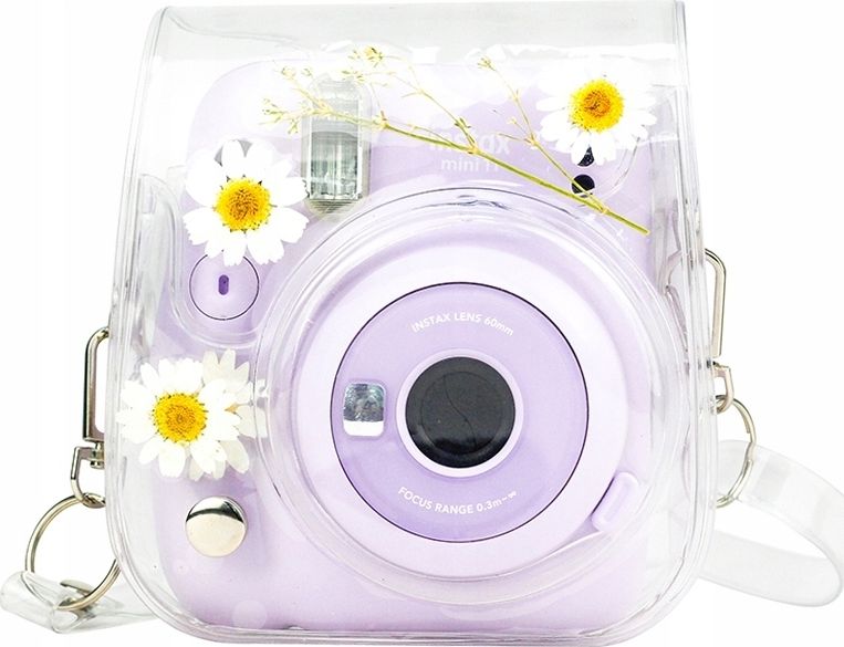 Pokrowiec LoveInstant Futerał Etui Pokrowiec Do Fujifilm Instax Mini 11 Suszone Rumianki