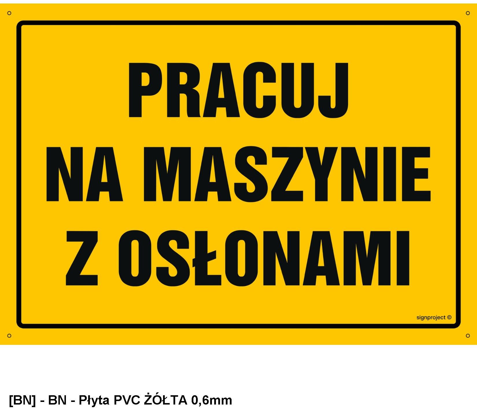 OA032 - Pracuj na maszynie z osłonami 350x250