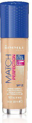 Rimmel Podkład Match Perfection nr 102 light nude 30ml