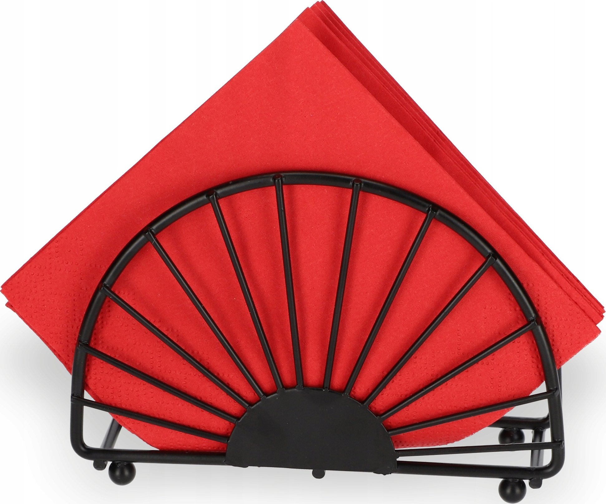 Kadax KADAX Serwetnik Stojak Na Serwetki elegancki Czarny