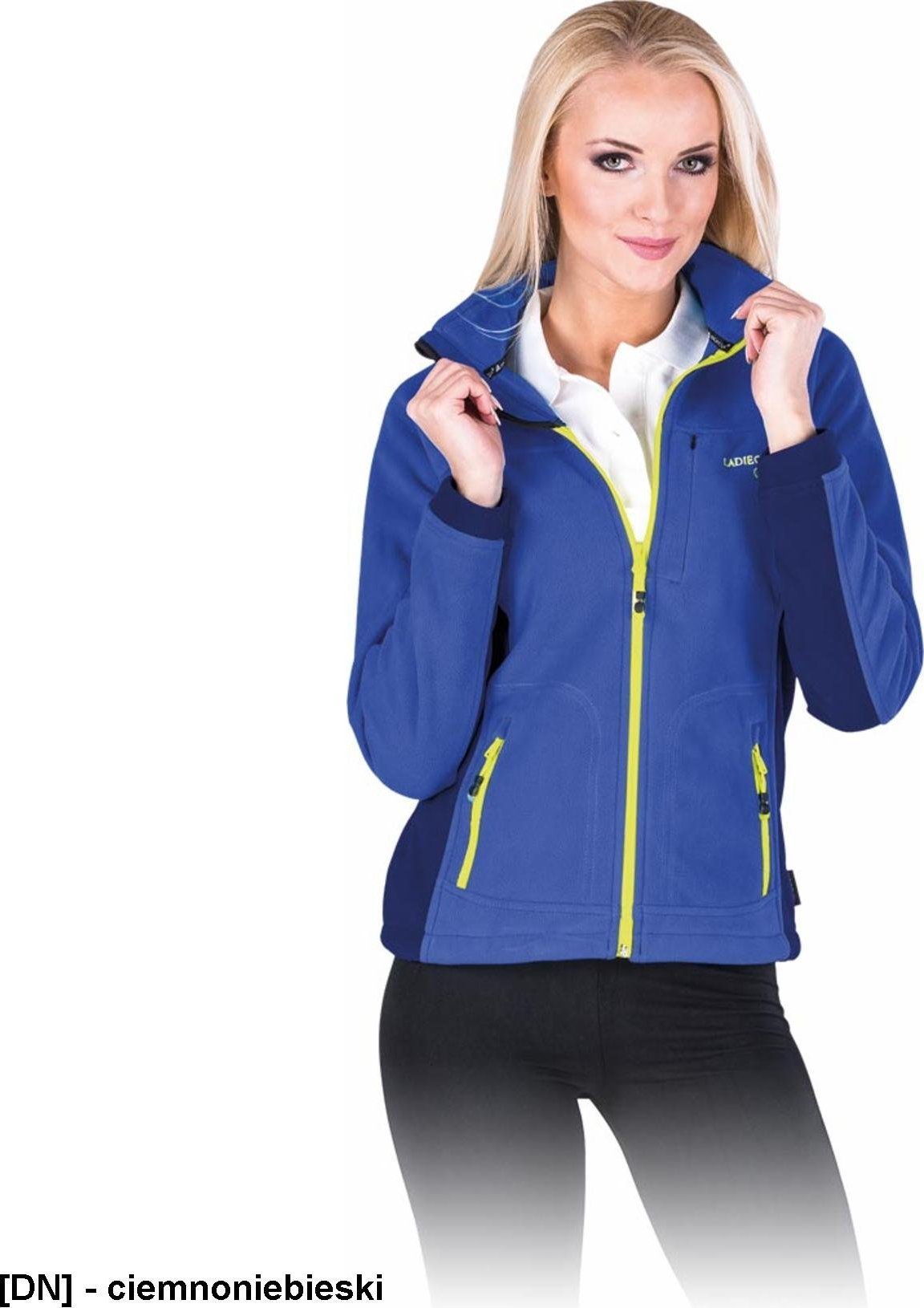 R.E.I.S. LH-LADYFLY - damska bluza polarowa - ciemnoniebieski S