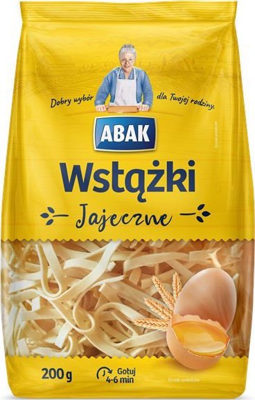 Abak Makaron jajeczny wstązki 200 g