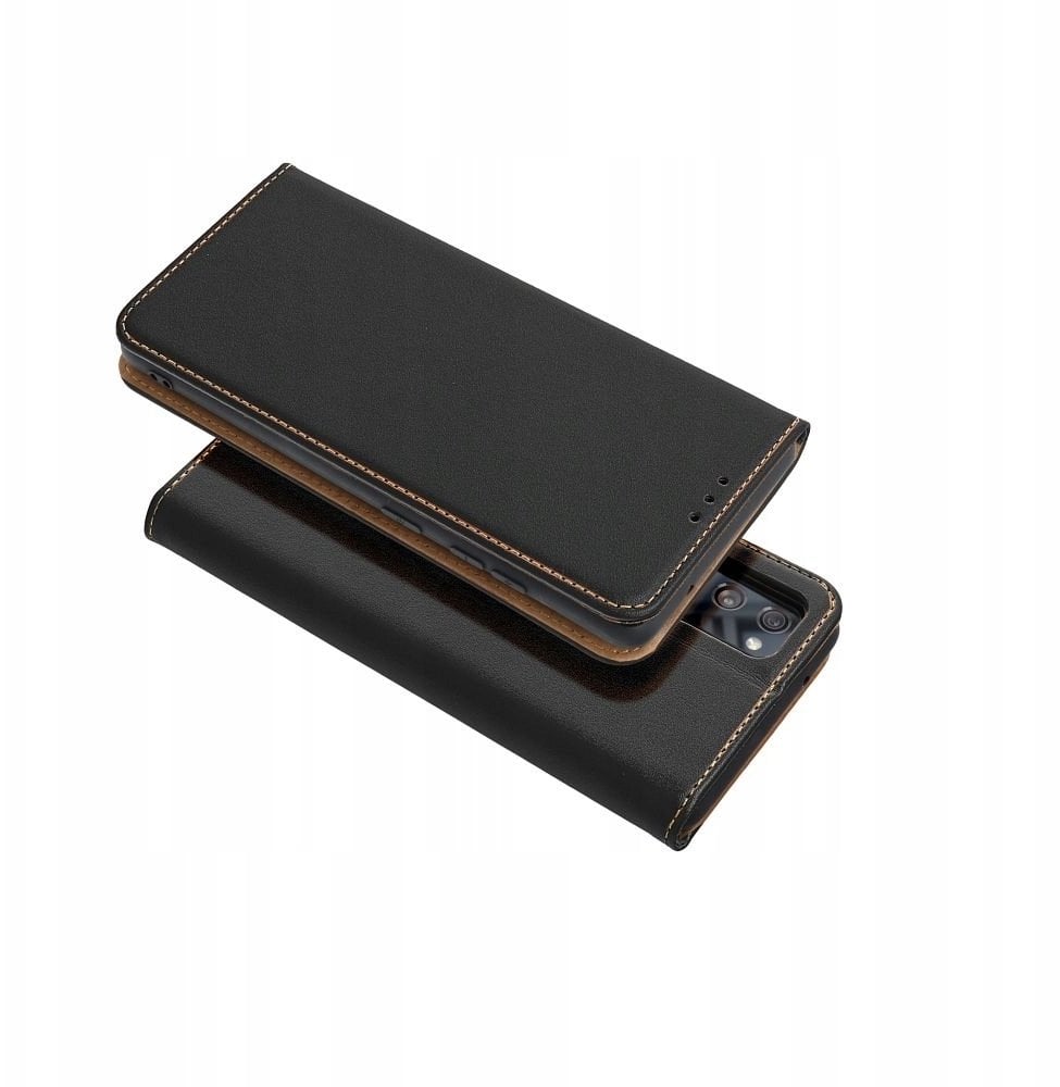 OEM Kabura SMART PRO Book skórzane do IPHONE 17 czarny