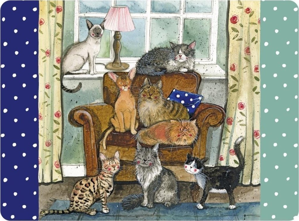 Podkładka pod talerz MT36 Dom pełen kotów