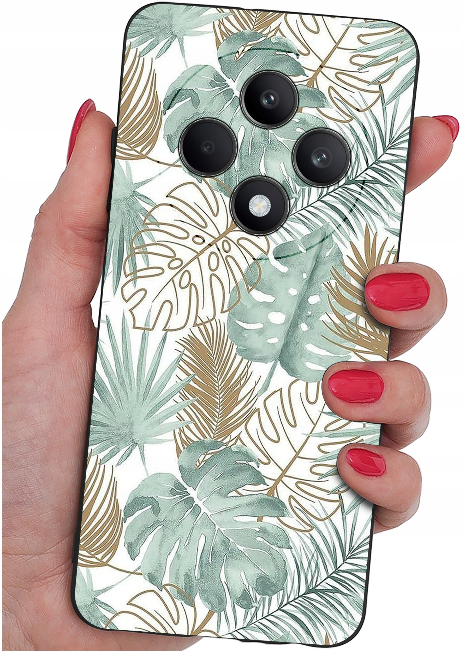 Etui do Oppo Reno 12 F 5G | 12 FS 5G WZORY |SILIKONOWE MATT CASE + SZKŁO 9H