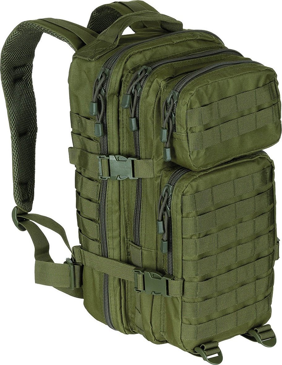 Plecak turystyczny MFH Plecak Assault I Basic oliv MFH