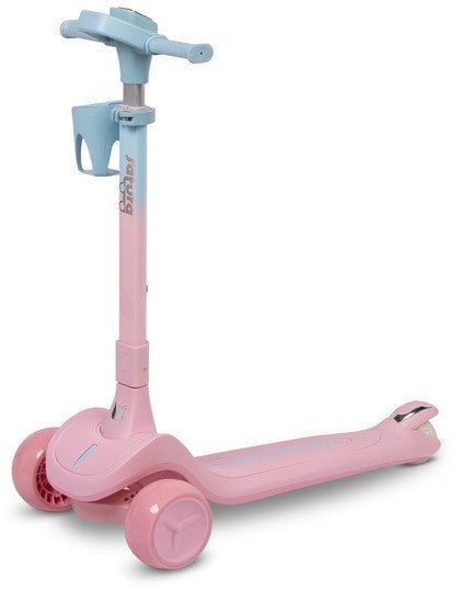 HULAJNOGA 3-KOŁOWA SATURA PINK