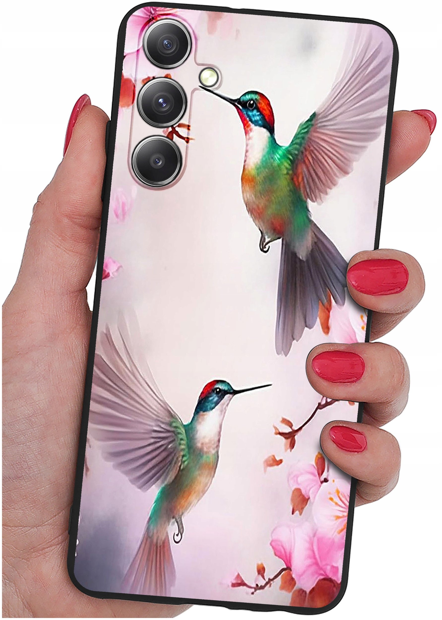 Etui do Samsung Galaxy A16 5G WZORY |SILIKONOWE MATT CASE + SZKŁO 9H