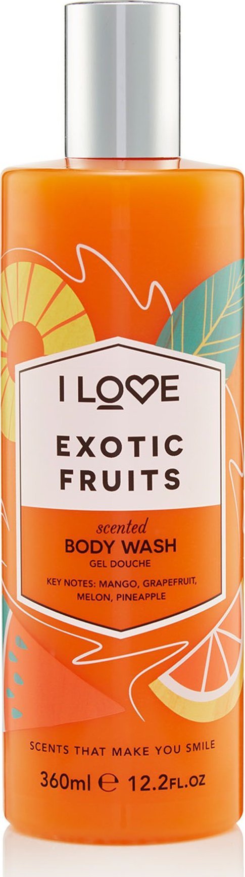 I LOVE_Scented Body Wash żel pod prysznic i do kąpieli Exotic Fruits 360ml