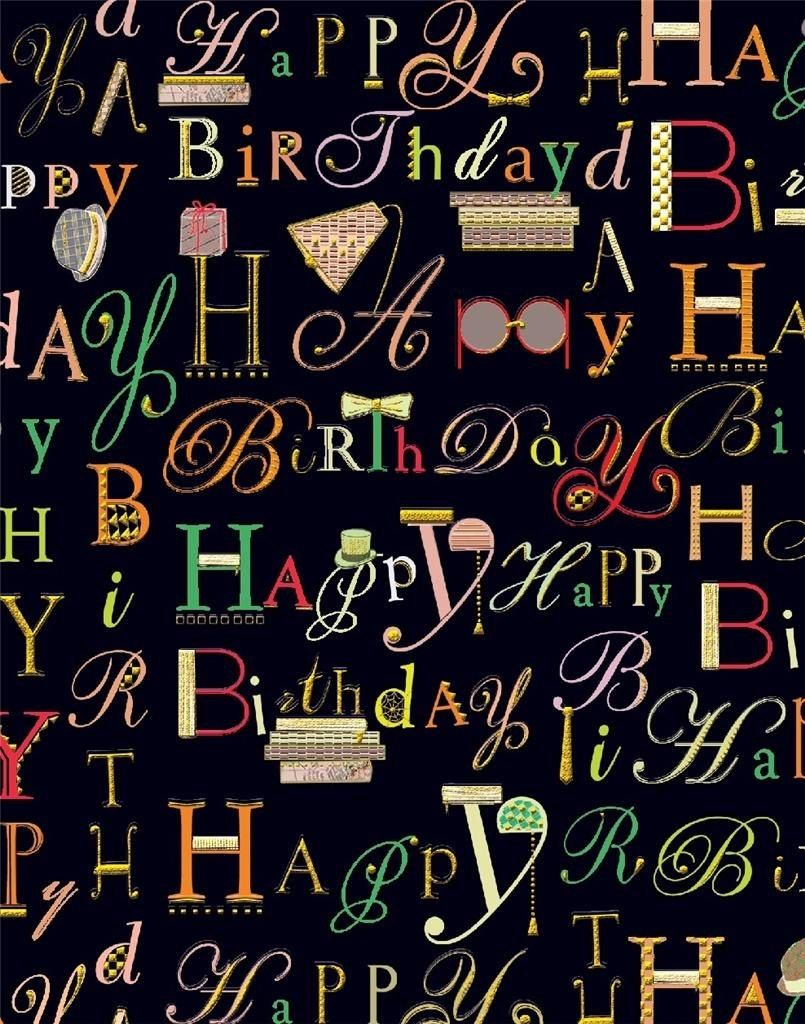 Turnowsky Karnet B6 + koperta Urodziny Litery