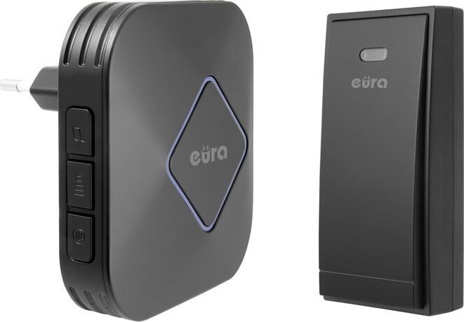 Eura Dzwonek bezprzewodowy WDP-83H2 JAZZ bezbateryjny przycisk (kinetyczny)