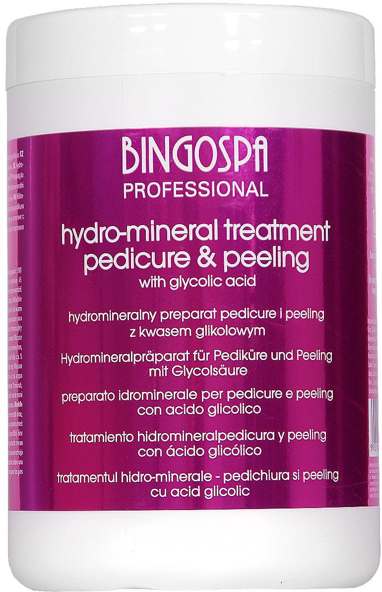 BingoSpa Hydromineralny preparat pedicure & peeling