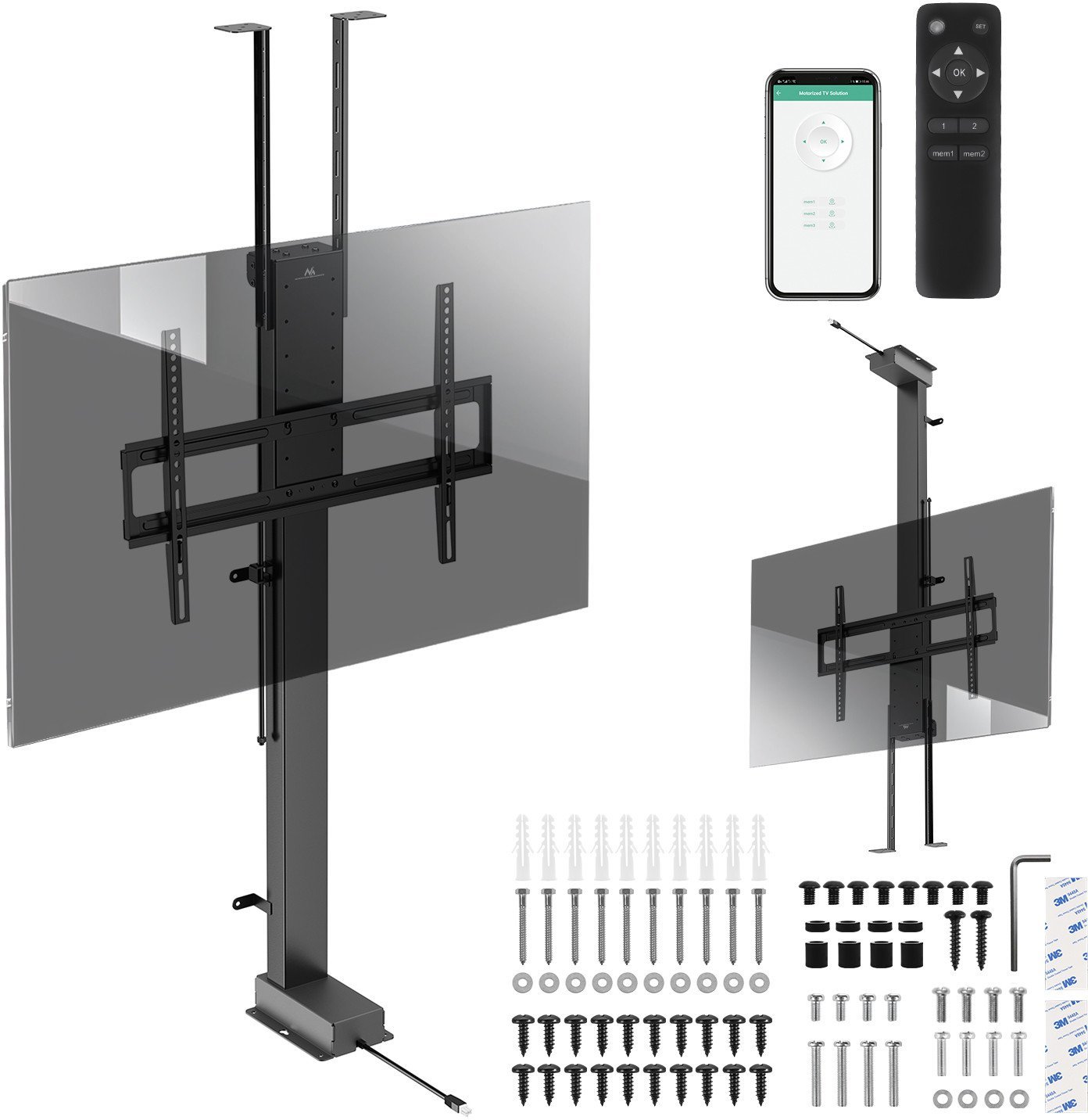 Stand uchwyt elektryczny wysuwany do TV MC-125