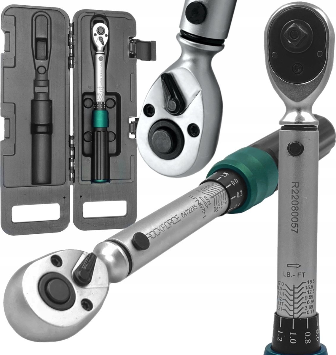 Klucz dynamometryczny 1/4" 1-25Nm PREMIUM