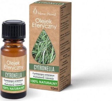 VERA NORD_Naturalny olejek eteryczny Cytronella 10ml