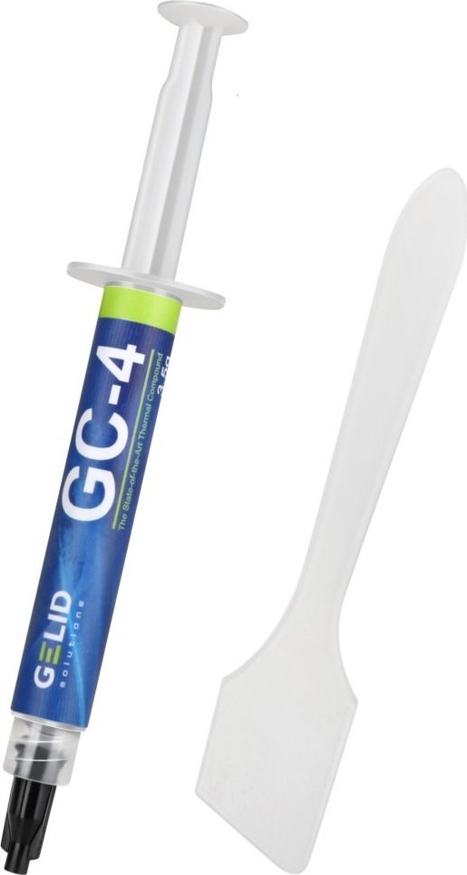 Pasta termoprzewodząca Gelid Pasta termoprzewodząca Gelid GC-4 TC-GC-04-B - 3.5g
