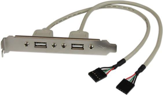 StarTech Panel tylni moduł 2x USB-A (USBPLATE)