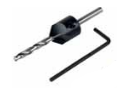 Wolfcraft Nawiertak z pogłębiaczem 4,5-7mm - 2511000