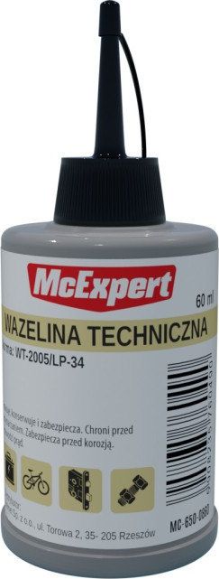 McExpert WAZELINA TECHNICZNA BUTELKA Z MIESZKIEM 60ML